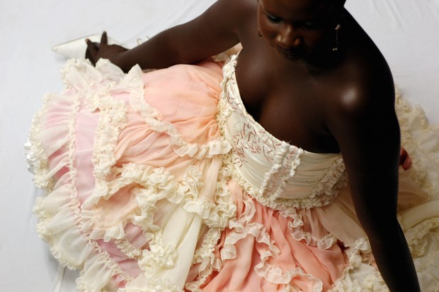 custom made corset fairy dress