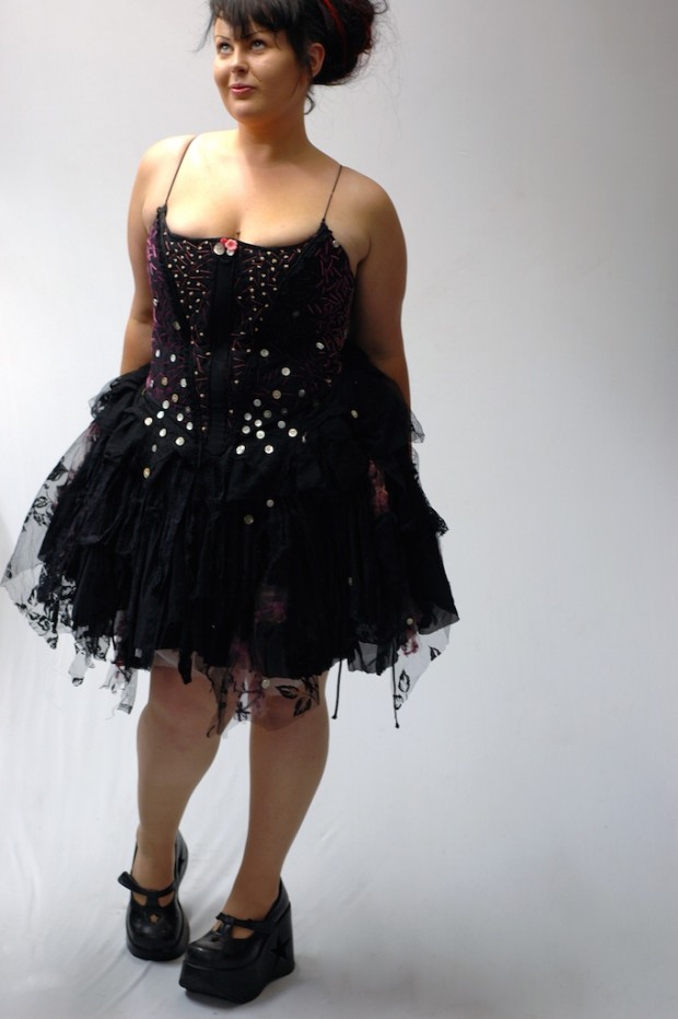 custom made corset fairy dress