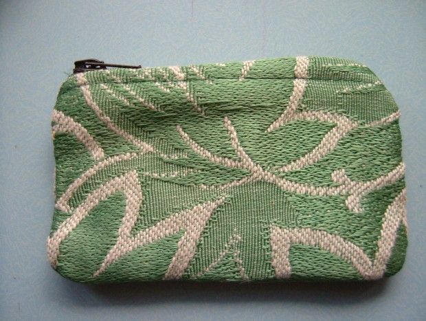 handmade purse brocade
