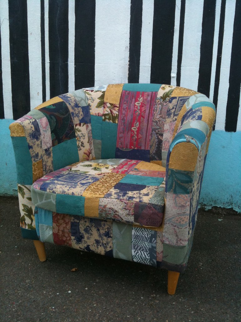 More Patchwork Upholstery!