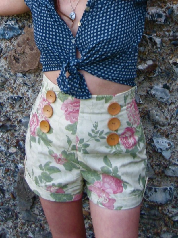 floral eco shorts