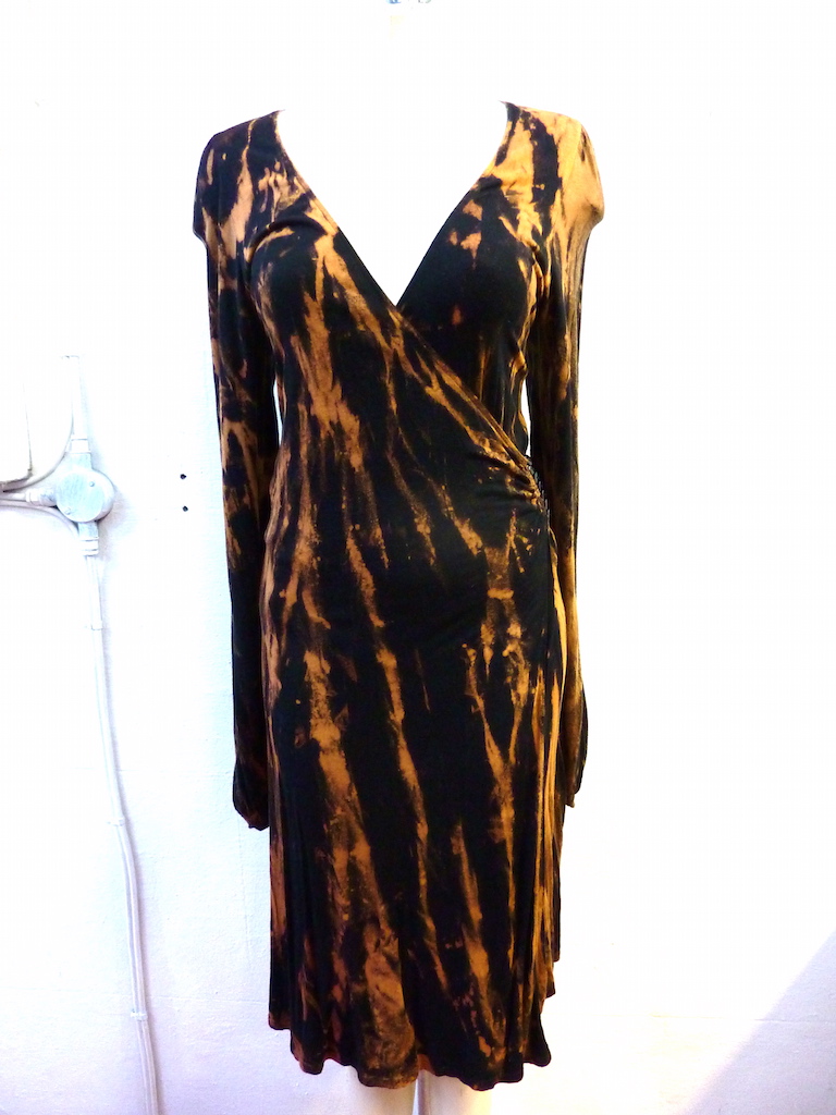 bleach dye dress