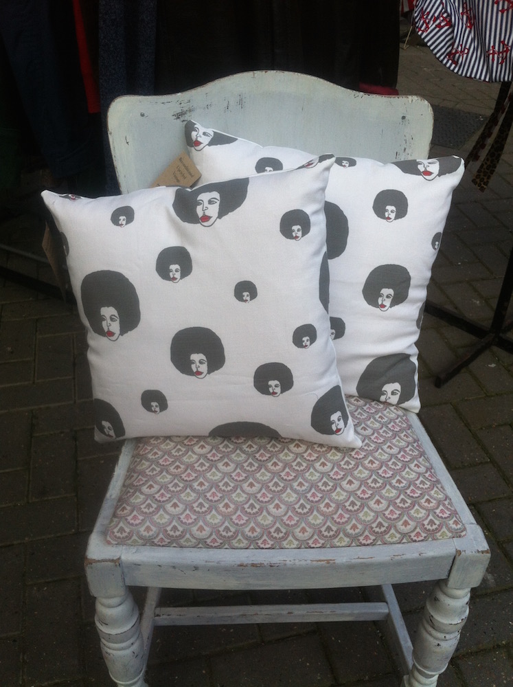 afrohead scatter cushion