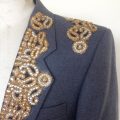 embellished suit jacket