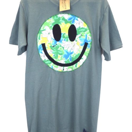 ethical sustainable menswear acid smiley tshirt