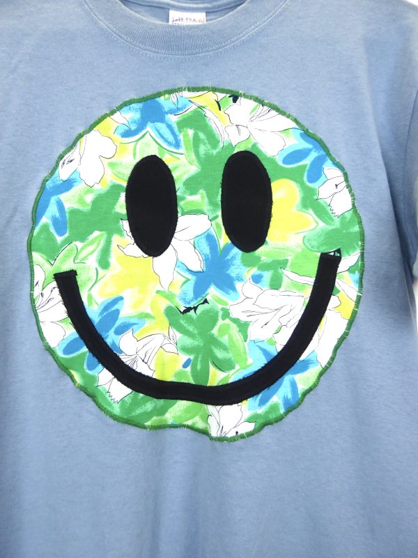 ethical sustainable menswear acid smiley tshirt
